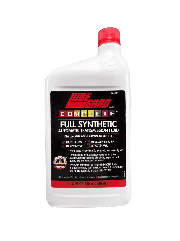 LubeGard Complete Full Synthetic Automatic Transmission Fluid 945 ml Sussex Autos