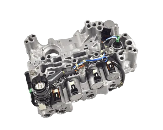 Buy now from Sussex Autos JF015E / RE0F11A New OEM Valve Body with Pan Gasket + Filter, 2 OPEN/2 CLOSED Solenoids (2 Pressure Sensor) (3170E-X428B)