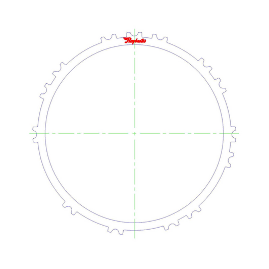 09G TF60SN 09K 09M | B2 Steel Clutch Plate 2004-On