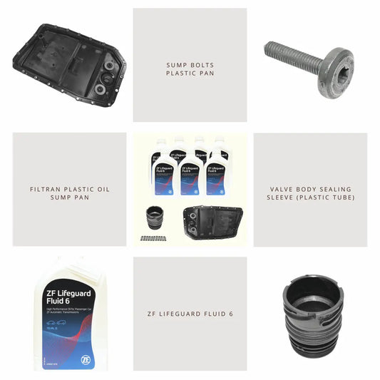 6HP26 | ZF Oil Service Kit | Filtran Plastic Sump