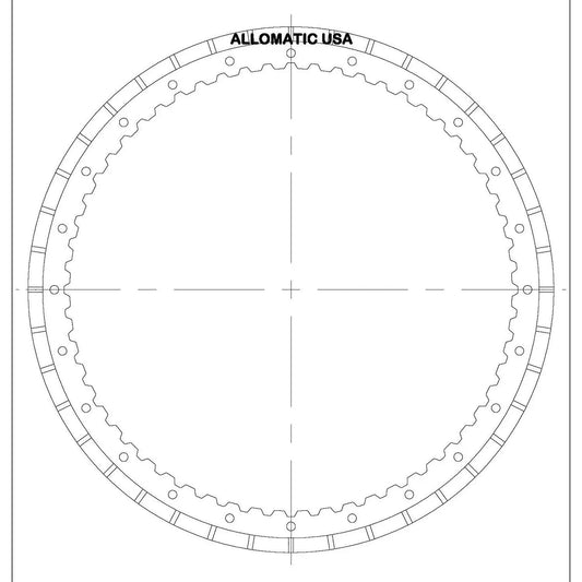 Friction TF80SC B2 Low/Rev Clutch 186mm X 1.7mm 60T