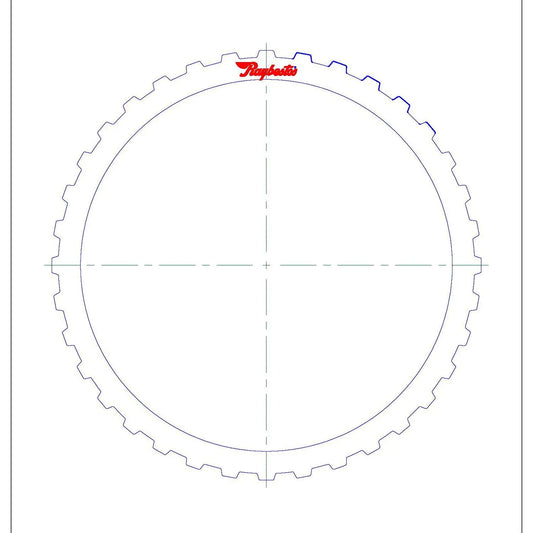 Steel AW TF80SC Volvo C2 4-5-6 Clutch 36T