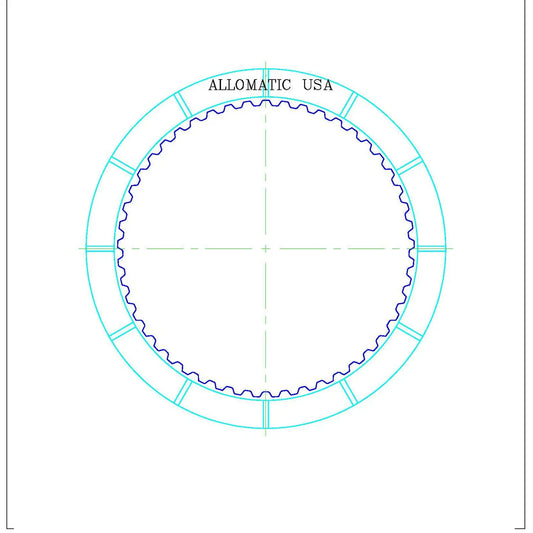 AW55-50SN AW55-51SN AF33-5 M09 RE5F22A M45 | C1 Forward Friction 136 x 1.8mm 49T