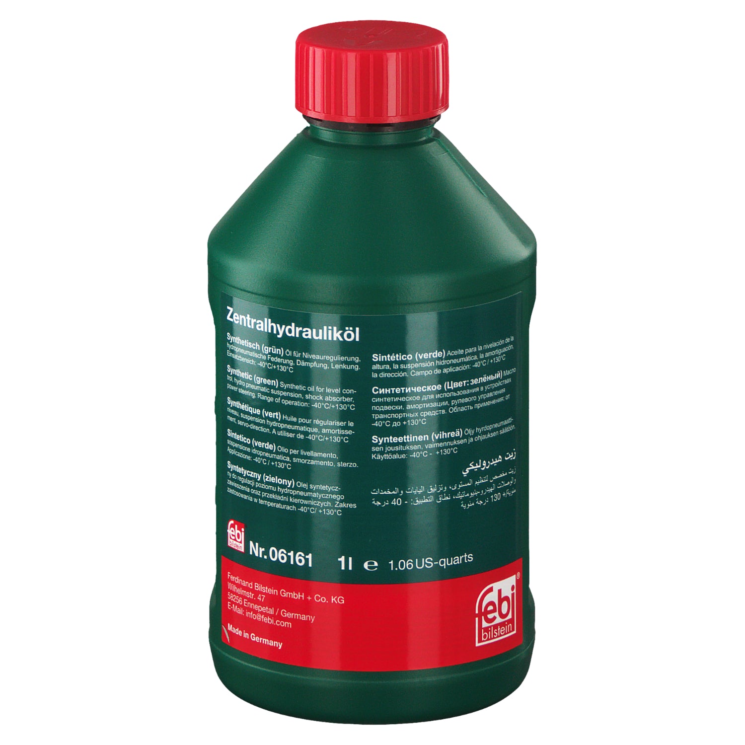 Febi Bilstein | 06161 | Hydraulic Fluid for central, power steering and level control systems 1L