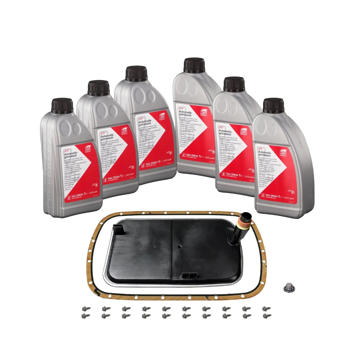 Febi 176897 | Transmission Oil and Filter Service Repair Kit | BMW 