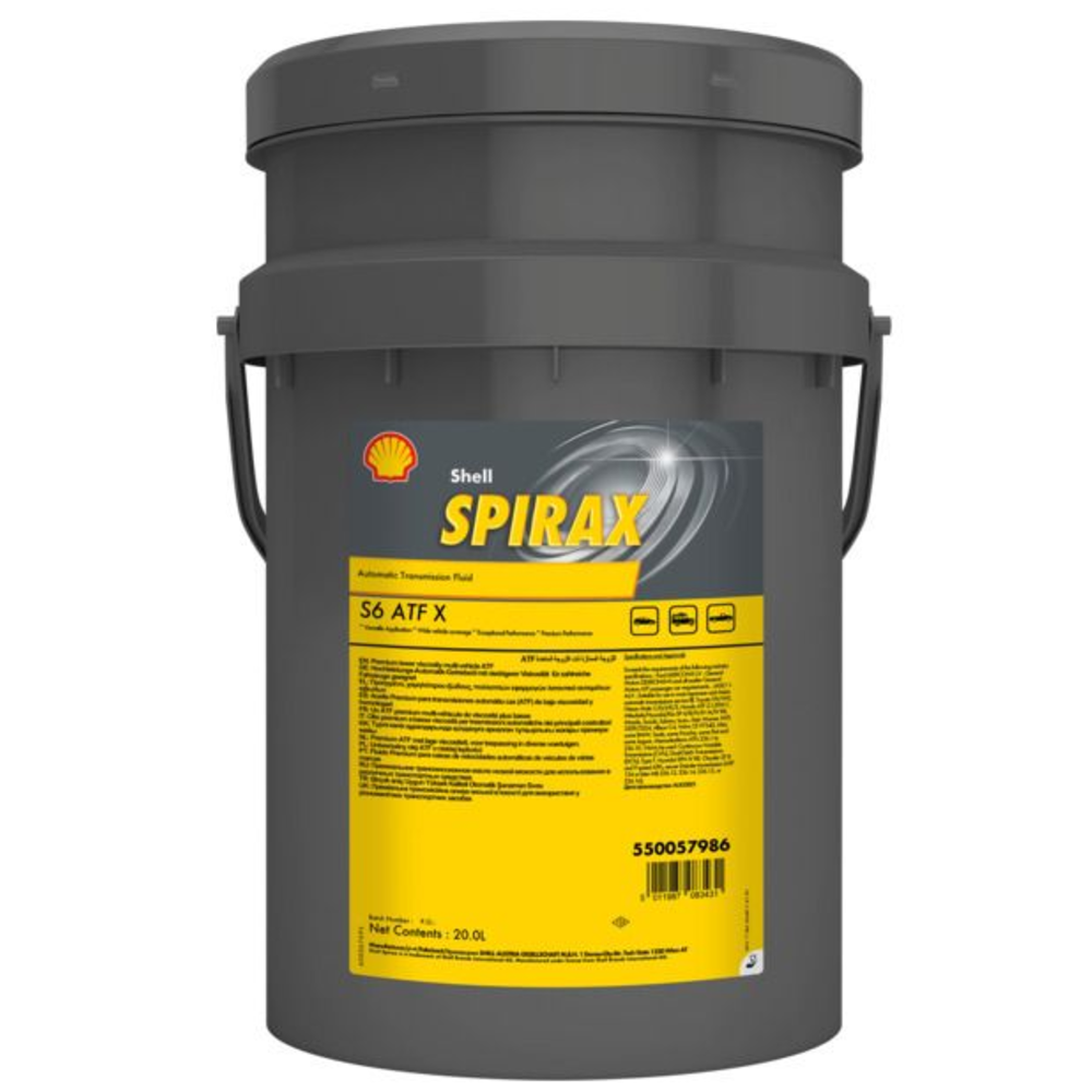 Shell Spirax S6 ATF X 20L Automatic Transmission Fluid