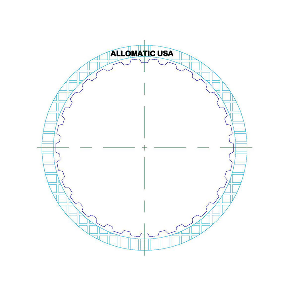 A760E A760F A760H A761E | Coast High Energy Friction Clutch Plate 2003-On