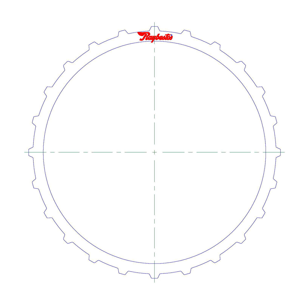A760E A760F A760H A761E | Rear Steel Clutch Plate 2003-On