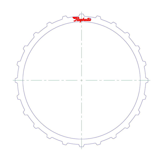 A760E A760F A760H A761E | Rear Steel Clutch Plate 2003-On