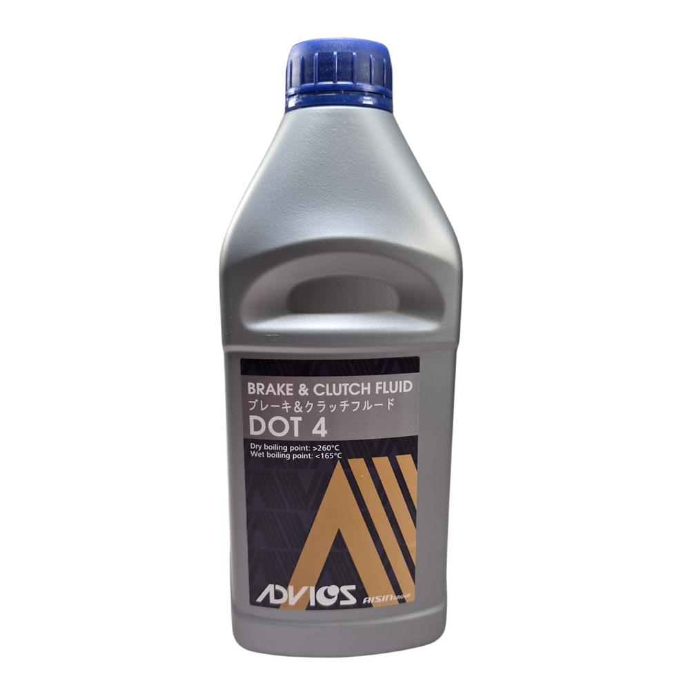 ADVICS DOT 4 Brake & Clutch Fluid | 1 Litre | OE Quality by AISIN