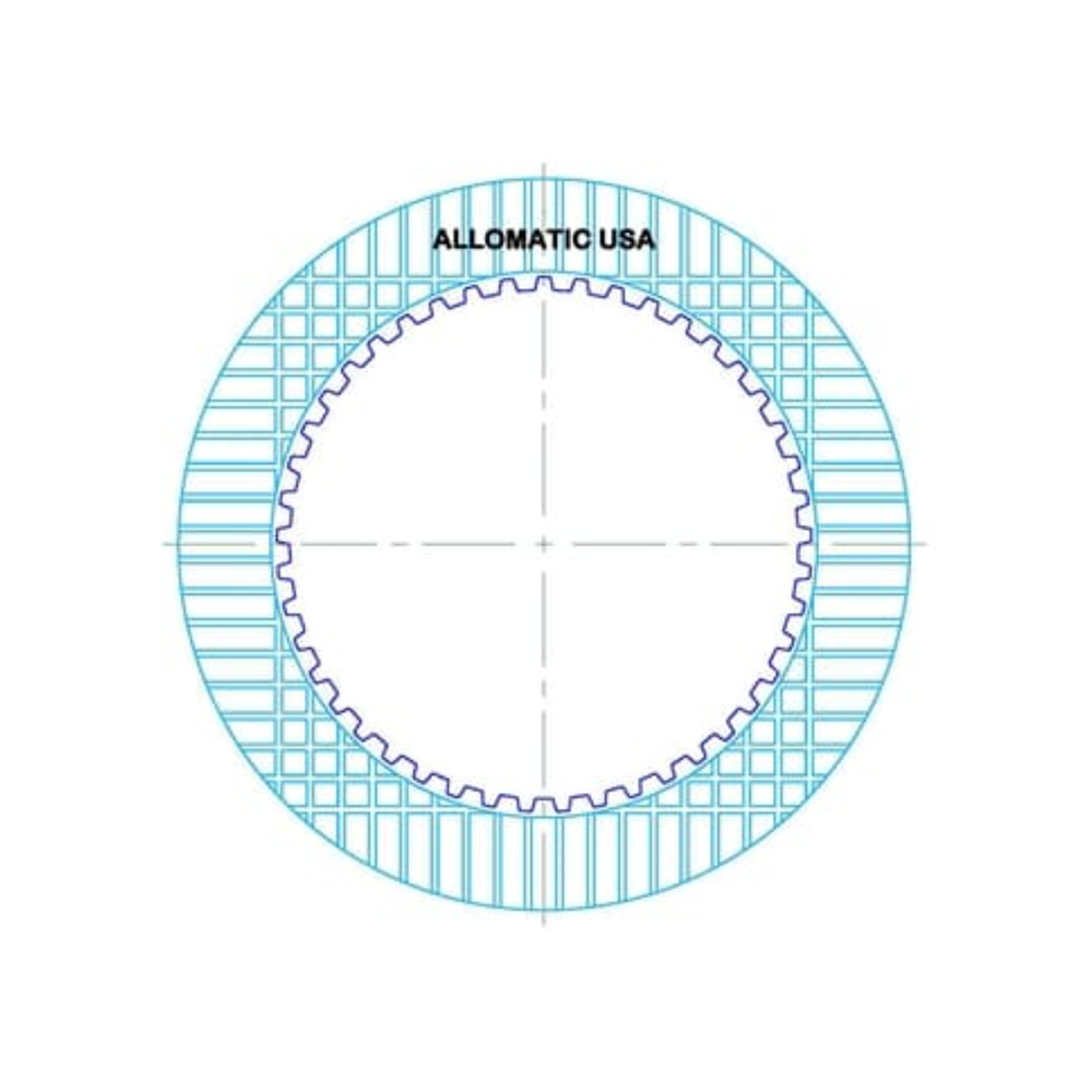 BW8, BW12, FMX | Front Friction Clutch Plate .062