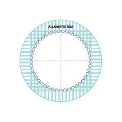 BW8, BW12, FMX | Front Friction Clutch Plate .062