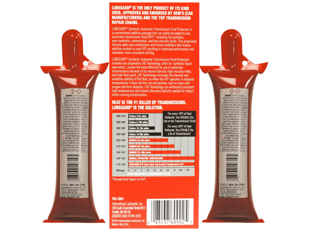 Double Shudder Kit - Shudder Fixx (2) & Red LubeGard Fluid Protectant