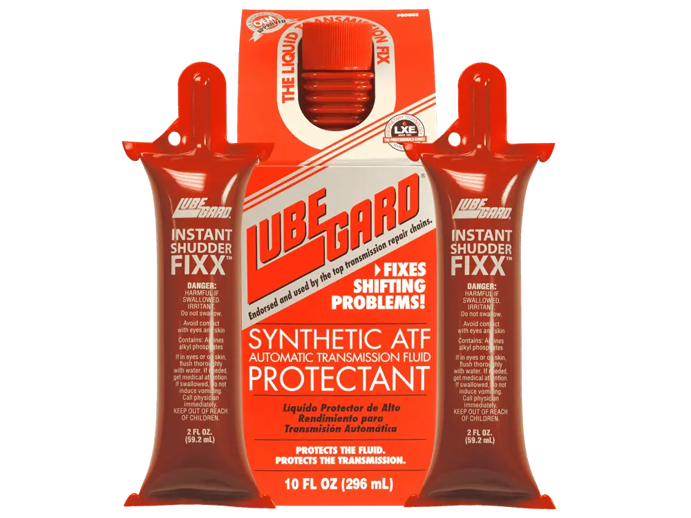 Double Shudder Kit - Shudder Fixx (2) & Red LubeGard Fluid Protectant