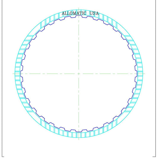 JF506E 5F31 5F31J 09A AG5 RE5F01A | Low, Reverse Friction Clutch Plate 32T 164mm OD 1.80mm