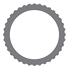 722.4 | B3/K3 Steel Clutch Plate | Reverse - Selective 4.0mm