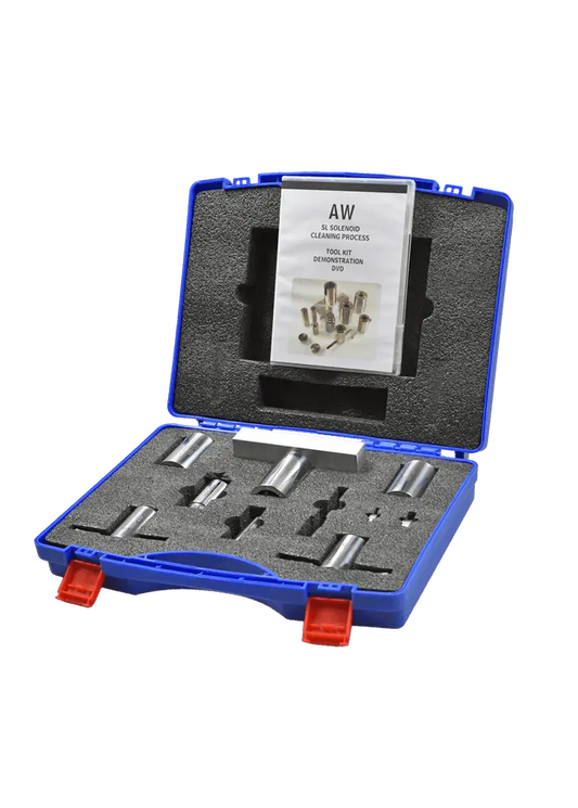 Aisin Warner SL Solenoid Cleaning Tool Kit (Plastic Box)