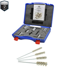 Aisin Warner SL Solenoid Cleaning Tool Kit + Bench Buddy Valve Body Brush Tool 4-piece Set