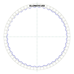 09G, TF60SN, 09K, 09M | B1 High Energy Friction Plate 40T