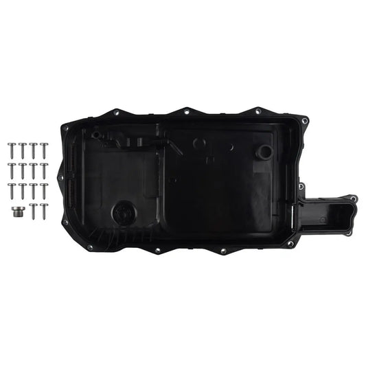 Febi 179308 | 8HP65 | Oil Pan for automatic transmission, with integrated filter, drain plug and screws | 