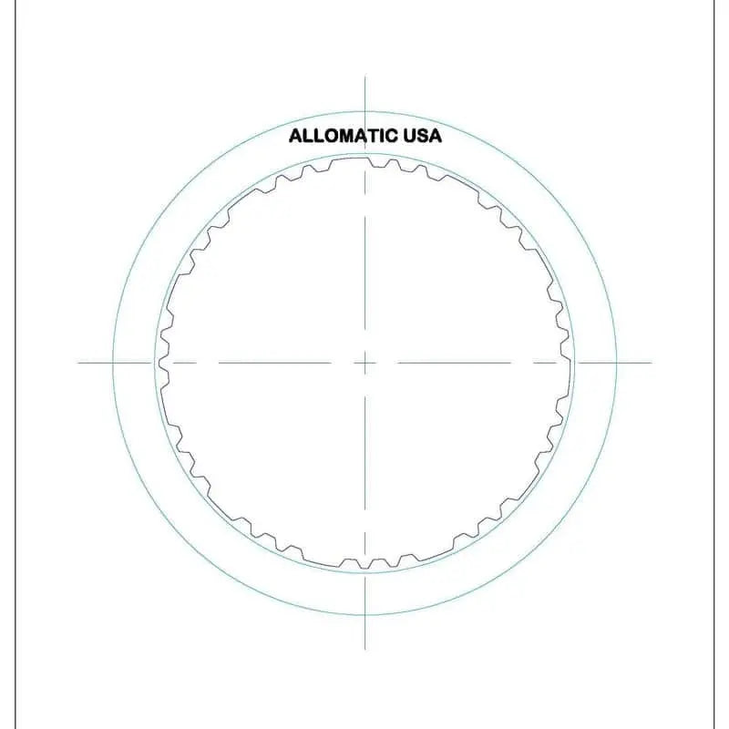 A40-A247E  AW55/70/71 AW72 KM148 03-72LE | Friction Clutch Plate 2nd Brake, Intermediate,1st, Reverse, #3 Brake, Low, Reverse, Overdrive Brake 