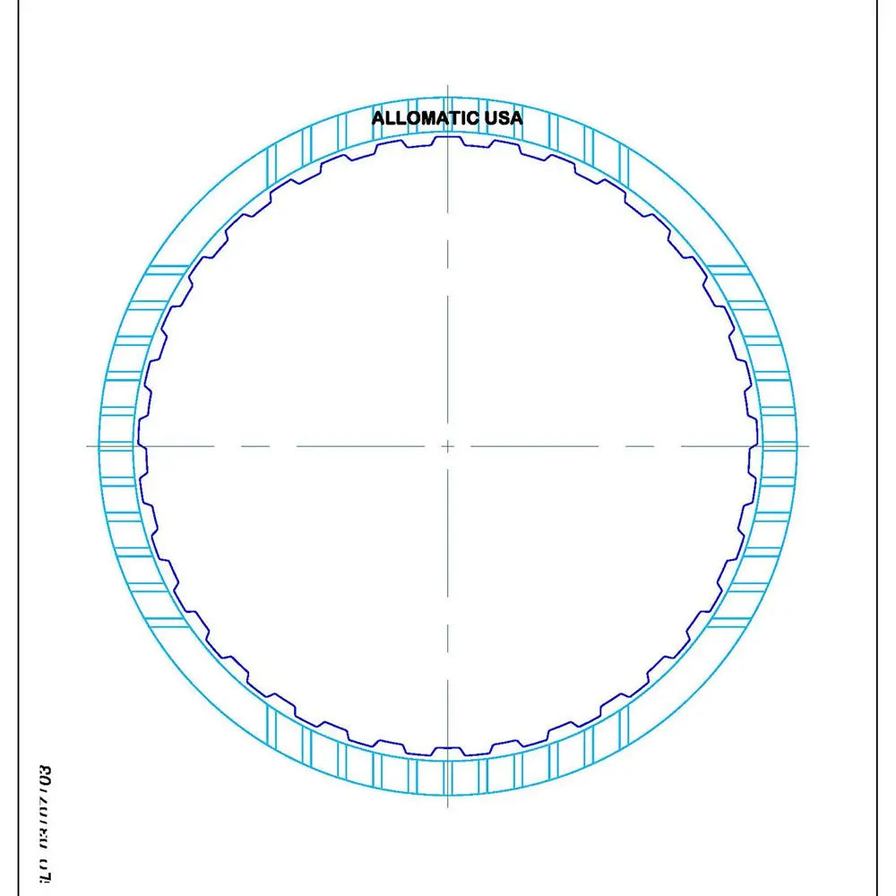 AW50-40LE/LM AW50-41LE AW50-42LE AW55-50SN AW55-51SN AF33-5 M09 RE5F22A M45 | Friction B2 Grooved 33Tx160mm 