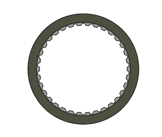 AW55-50SN AW55-51SN AF33-5 M09 RE5F22A M45 | B1/C2/C3 Friction Clutch Plate 34T x 108mm 