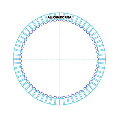 TF80SC (AF40, AF40-6) TF81SC (AF21, AWF21) AW6AEL| Friction C3 Rev 3-5 Clutch 165mm X 1.7mm 54T