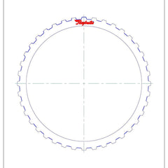 TF80SC (AF40, AF40-6) TF81SC (AF21, AWF21) AW6AEL | C1 1, 2, 3, 4 M1 Steel Clutch Plate | 40T | Volvo