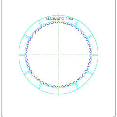 AW55-50SN AW55-51SN AF33-5 M09 RE5F22A M45 | C1 Forward Friction 136 x 1.8mm 49T