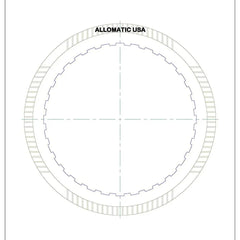CD4E LA4AEL | Low, Reverse High Energy Friction Clutch Plate | 1.7mm 32T