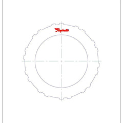 F4A41 F4A42 F4A51 F4A51-2 F4A5A F5A42 F5A51 R4A51 R5A51 V4A51 V5A51 | Direct 5 Speed Pressure Plate | Steel Clutch Plate