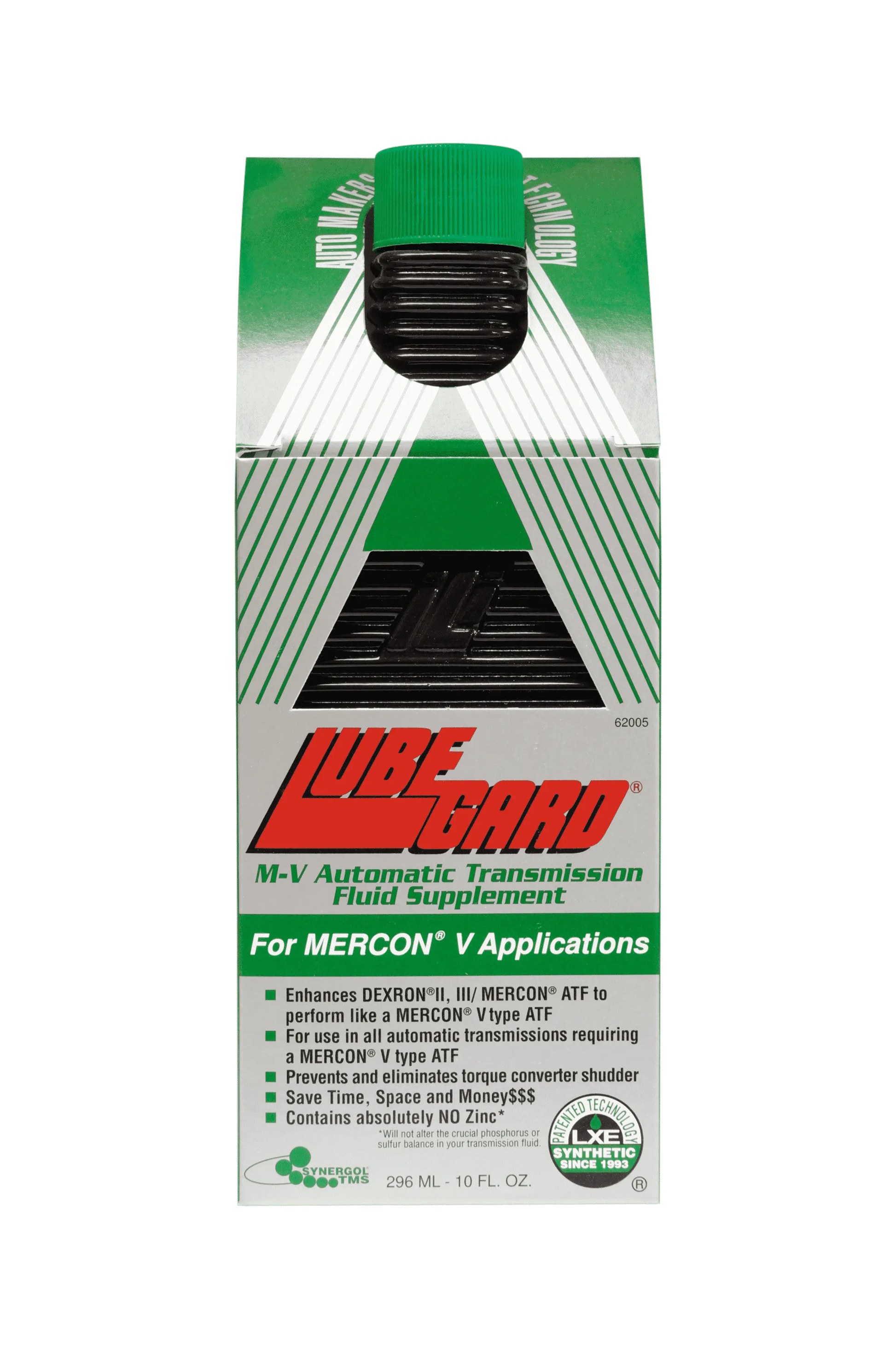 Buy now from Sussex Autos LubeGard "Green" M-V Automatic Transmission Fluid Supplement For Mercon V Applications (296 mL)