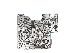 6HP21 6HP28 | A063 Valve Body Separator Plate (Intermediate Sheet) |  1068.227.063