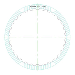 09E 6HP26/A/X 6HP28/X 6R80 | ZF B (Direct) C (Intermediate) High Energy Friction Clutch Plate | 2002 - 2009