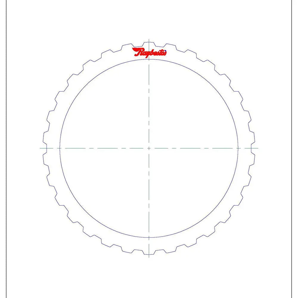 09E 6HP26/A/X 6HP28/X | ZF A (Forward), C (Intermediate) Steel Clutch Plate | 2002-2009 